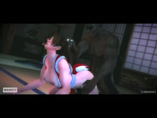  rule34 king of fighters mai shiranui 3d porn sound